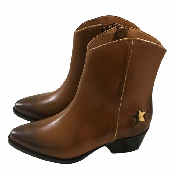 Thursday Boot Co Country Star Brown Leather Boots - Picture 3 of 8